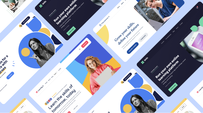 Website for online academy